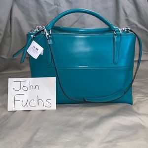 Coach Borough Handbag - NEW WITH TAGS - Teal
